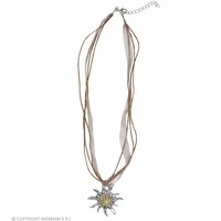 Ketting Strass Edelweiss