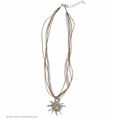 Ketting Strass Edelweiss