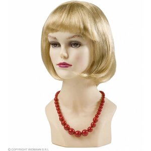 Parelketting 70'S Rood