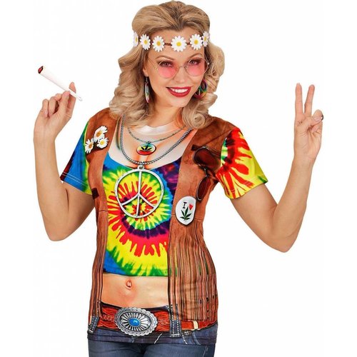 Widmann T-Shirt Hippie Vrouw