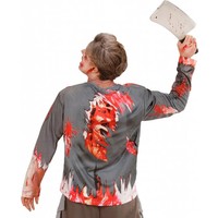 Widmann T-Shirt Lange Mouwen Zombie Man