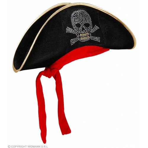 Dames Piratenhoed Met Bespijkerde Schedel En Bandana