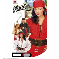 Widmann Piratenshirt Dames Rood