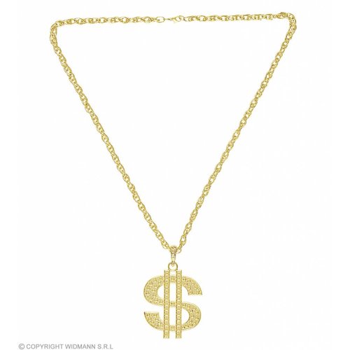 Gouden Dollar Ketting