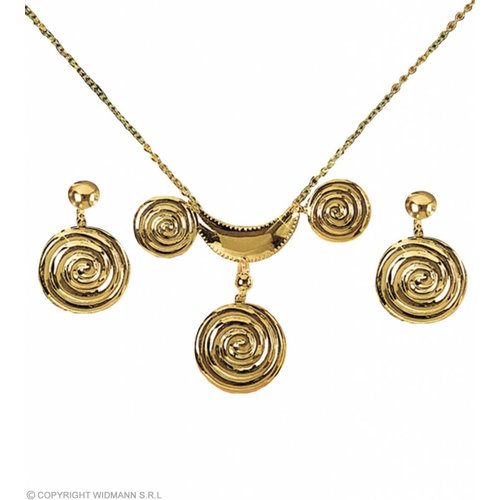 Romeinse Set (Ketting Met Oorbellen)