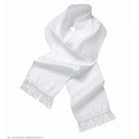 Witte Satijnen Sjaal