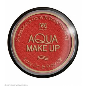 Aqua Make-Up Metalic 15Gr Rood