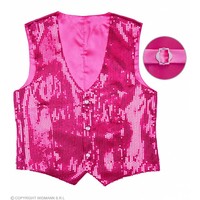 Widmann Paillettenvest Roze