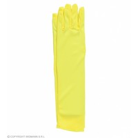 Handschoen Lang Neon Geel