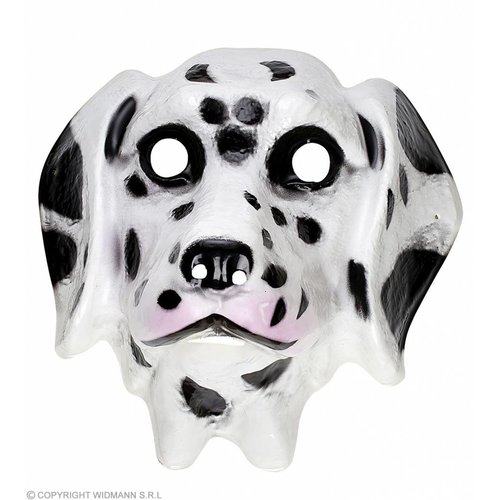 Widmann Plastic Kindermasker Dalmatier