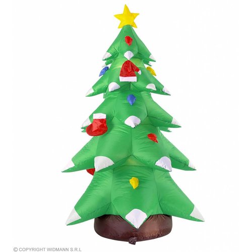 Widmann Opblaasbare Kerstboom 183Cm Gebruik Binnen En Buiten