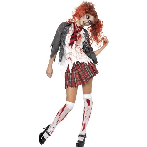 Smiffys Horror Zombie Schoolmeisje