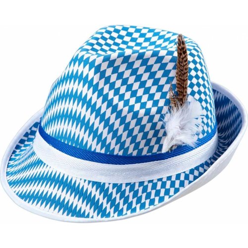 Widmann Fedora Beierse Print Met Veer