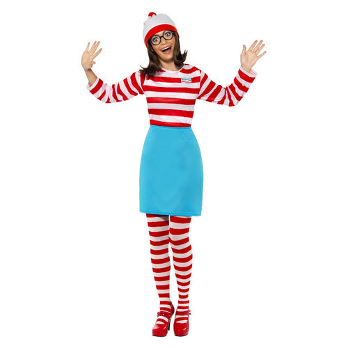 Smiffys Waar is Wally? Wenda Kostuum