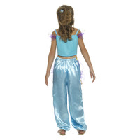 Smiffys Arabische Prinses Kostuum - Blauw