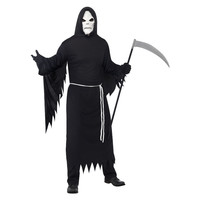 Smiffys Grim Reaper Kostuum - Zwart
