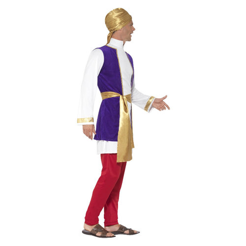Smiffys Arabische Prins Kostuum - Veelkleurig