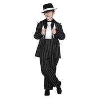 Smiffys Zoot Suit Gangster Kostuum - Zwart