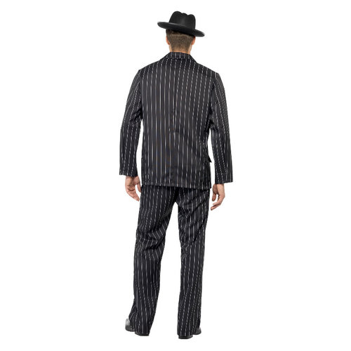 Smiffys Zoot Suit Gangster Kostuum  - Zwart