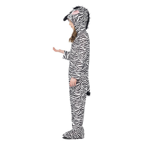 Smiffys Zebra Kostuum - Zwart-wit