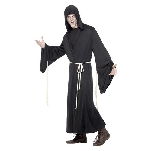 Smiffys Grim Reaper Kostuum - Zwart