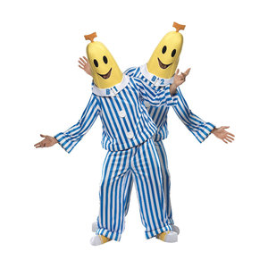 Bananen In Pyjama Kostuum - Blauw