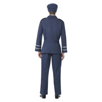 Smiffys Ww2 Luchtmacht Kapitein Kostuum - Blauw