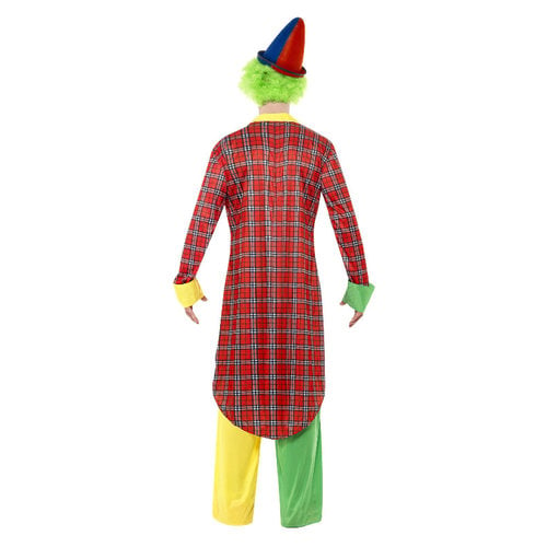Smiffys Deluxe Circus Clown Kostuum - Veelkleurig