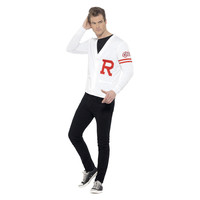 Smiffys Grease Rydell Schooluniform - Wit