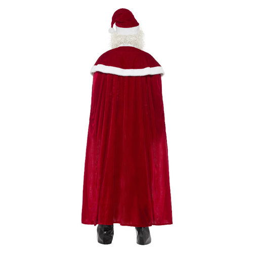 Smiffys Deluxe Kerstman Kostuum - rood