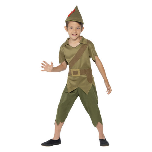 Smiffys Robin Hood Kostuum - Groen