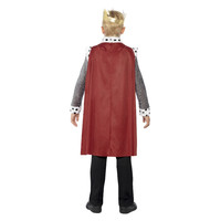 Smiffys Koning Arthur Middeleeuws Kostuum - Rood