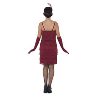 Smiffys Flapper Kostuum - Rood