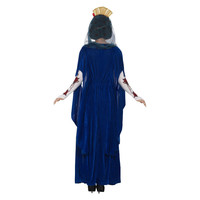 Smiffys Dag Van De Doden Heilige Mary Kostuum - Blauw
