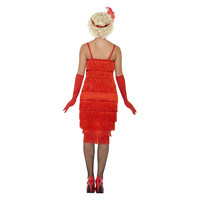 Smiffys Flapper Kostuum - Rood