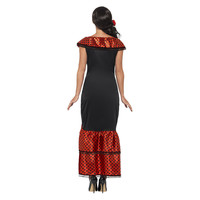 Smiffys Flamenco Senorita Kostuum - Zwart