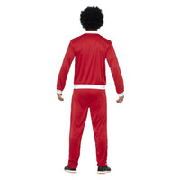 Smiffys Scouser Trainingspak - Rood-wit