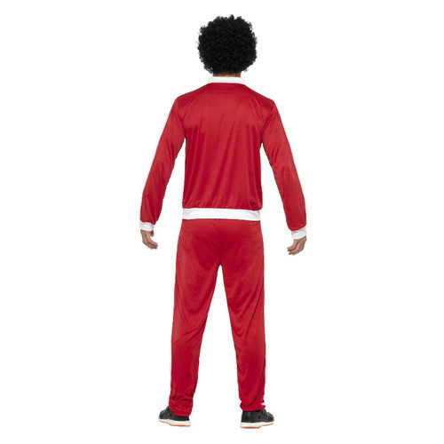 Smiffys Scouser Trainingspak - Rood-wit