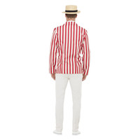 Smiffys 20s Kapper Kostuum - Rood En Creme