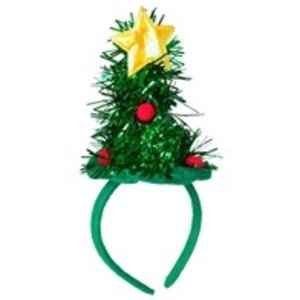 Haarband mini kerstboom