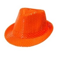 Widmann Fedora, neon oranje