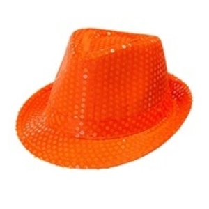 Fedora, neon oranje