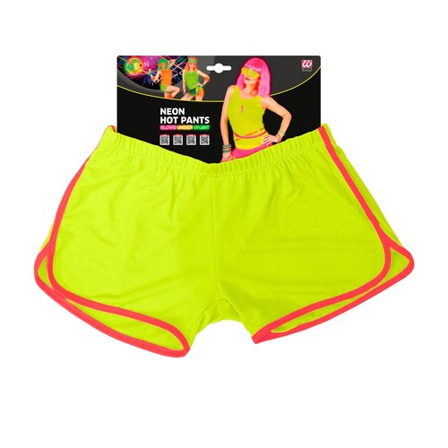 Widmann Hotpants, neon geel