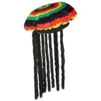 Widmann Rasta Muts Met Dreadlocks