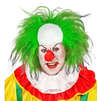 Widmann Clown Hoofdbedekking met groen haar