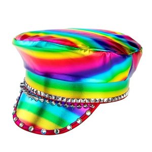 Biker Cap Regenboog