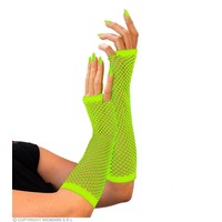 Widmann Vingerloze Handschoenen  Lang Neon Groen