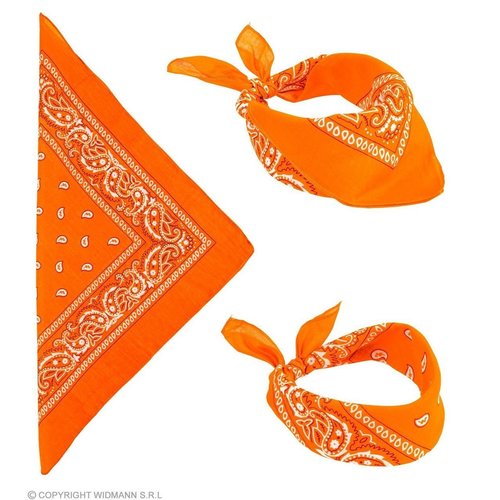 Widmann Bandana 55x55, Oranje