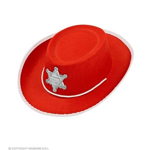 Cowboyhoed Kind - Rood