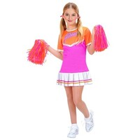 Widmann Cheerleader Kind - Oranje/Roze